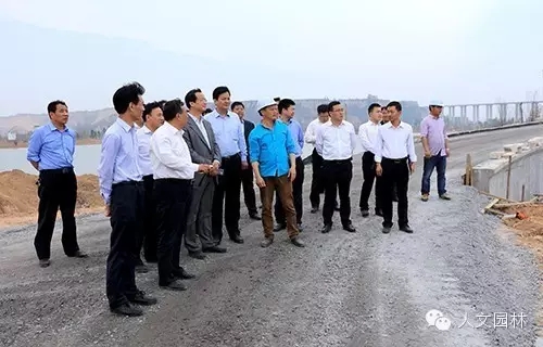 臨近“五·一”，國家文史公園迎來韓城市委書記李智遠(yuǎn)和市長褚錦峰等市級四大班子主要領(lǐng)導(dǎo)現(xiàn)場視察