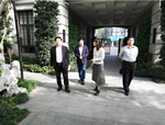 山東省魚臺縣副縣長王成廣一行考察人文園林杭州項目